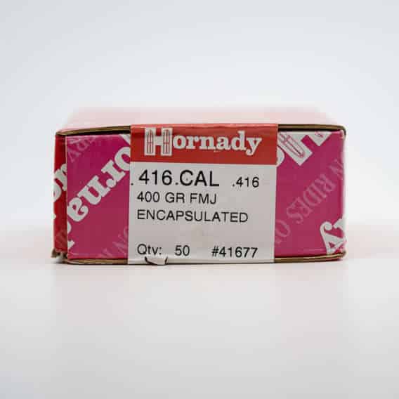 Hornady 416 cal 400 gr