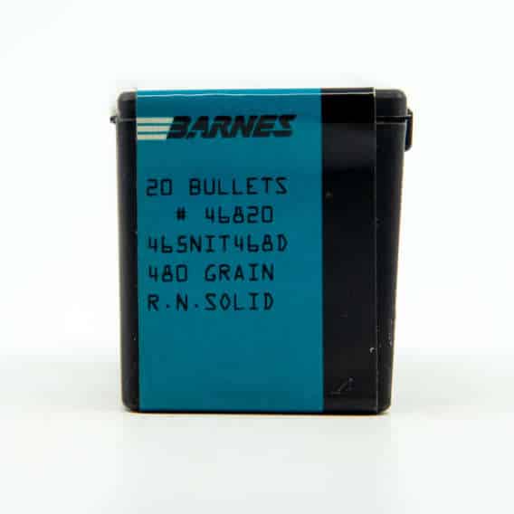 Barnes .468 480 grain Solids