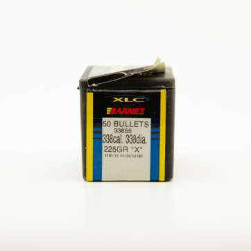 Barnes .338 225 grain "X" bullets (QTY 10)