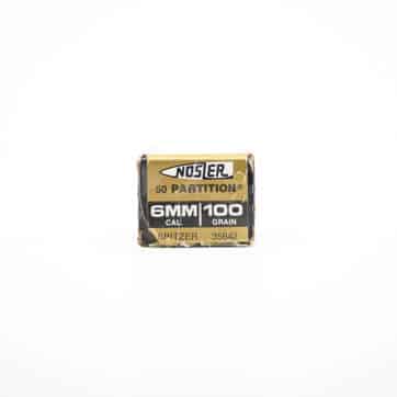Nosler 6mm 100 grain Partitions
