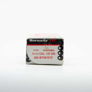 Hornady Handgun Bullets 9mm .355" 147 gr XTPHP 100/ct