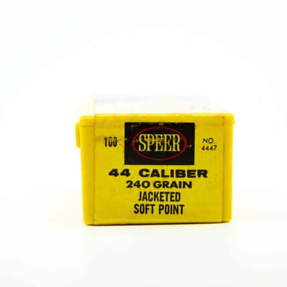 Speer 44 caliber 240 grain JSP