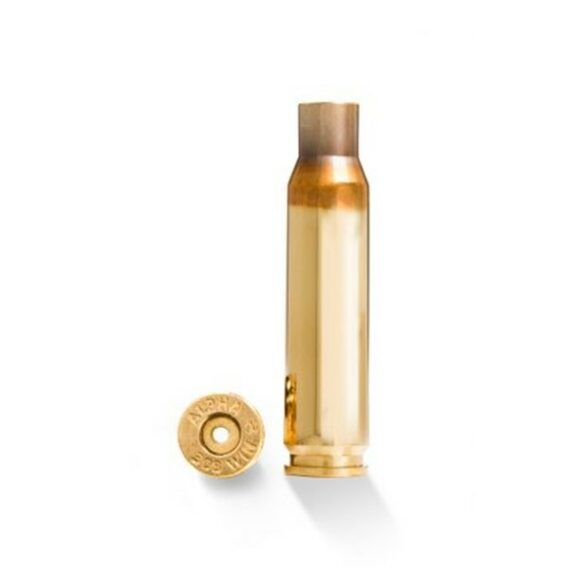 Alpha Munitions 308 Winchester case and head stamp picture.