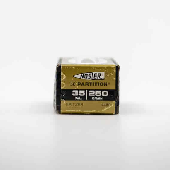 Nosler 35 caliber 250 grain Partition bullets