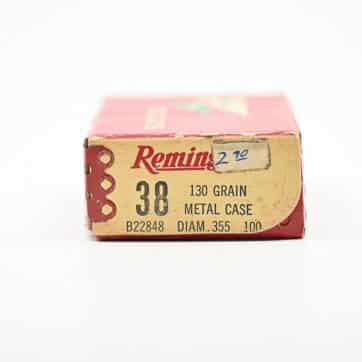 130 grain metal case