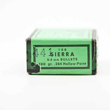 6.5mm 100 gr hollow point