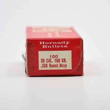 Hornady .308 180 gr Round Nose (RN)