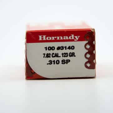 Hornady 7.62 123 grain SP