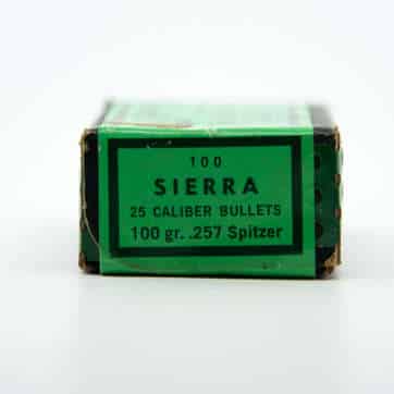 Sierra .257 100 grain