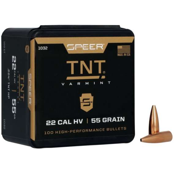 Speer .224 55 grain TNT