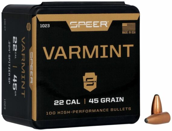 SPEER .224 45-grain JSP bullets (QTY 100) - Image 2