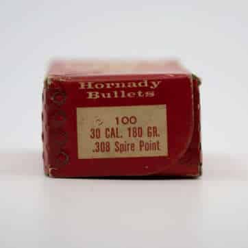 Hornady .308 180 grain Spire Point bullet