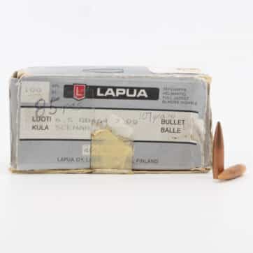 LAPUA .264 (6.5) 108-grain SCENAR bullets (QTY 85)