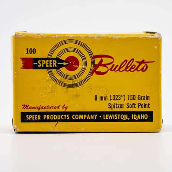 Speer Hot-Cor Rifle Bullets 8mm .323" 150 gr SSP