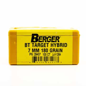 Berger 7mm 180 grain Hybrid