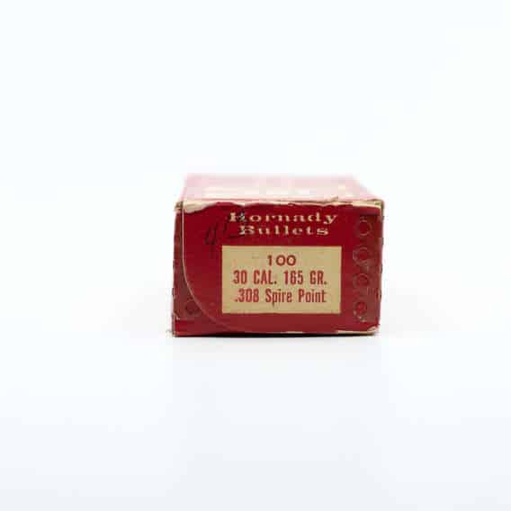 Hornady .30 caliber 165 gr Spire point