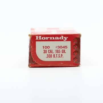 Hornady .308 165 gr BTSP