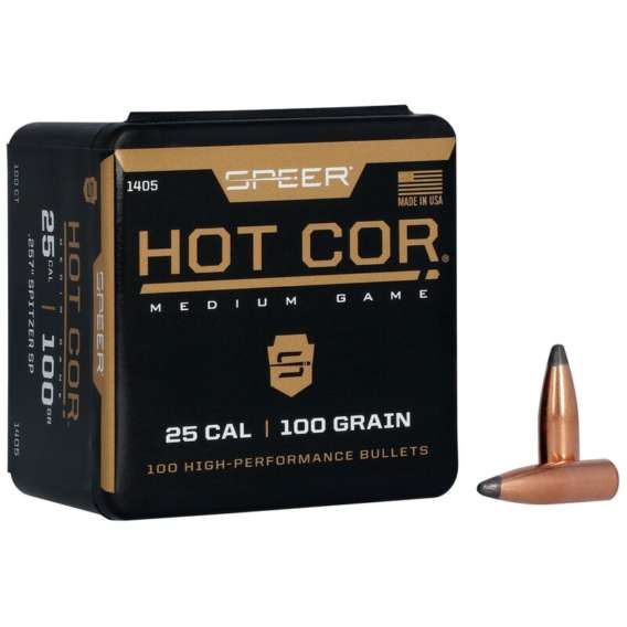 SPEER .257 100-grain Hot-Cor bullets (QTY 100) - Image 2
