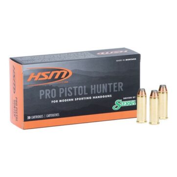 HSM PRO PISTOL 454 CASULL 300GR JSP 20RD