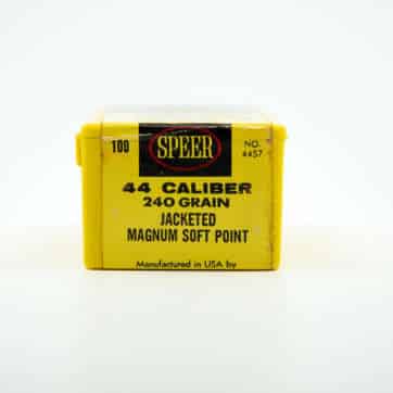 Speer 44 caliber 240 gr JHP