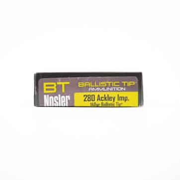 Nosler 280 AI ammunition