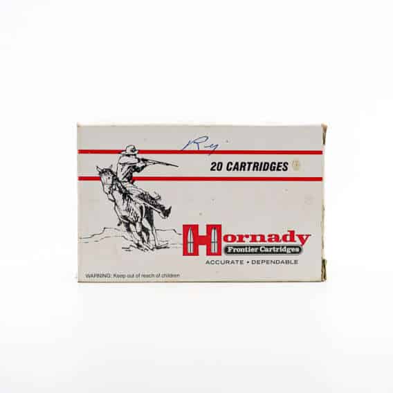 Hornady Frontier Rifle ammunition box