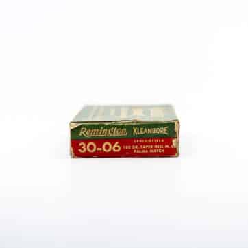 30-06 SPRINGFIELD, Vintage REMINGTON KleanBore  loaded ammunition; 180 grain Core-Lokt bullet,