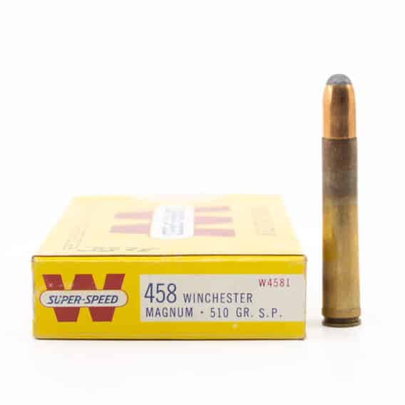 458 Winchester Mag ammunition 510-grain SP bullets (QTY 20) - Image 2