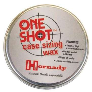 Hornady One Shot Case Sizing Wax - 2 oz.