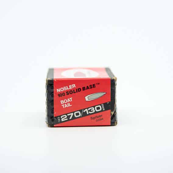Nosler .277 130 grain solid Bases