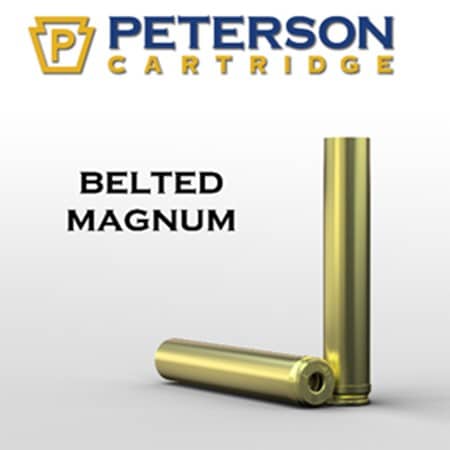 Peterson Cartridge adds Belted Magnum Basic Brass