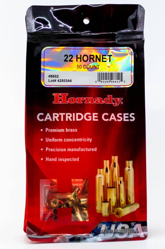 22 Hornet, Hornady package