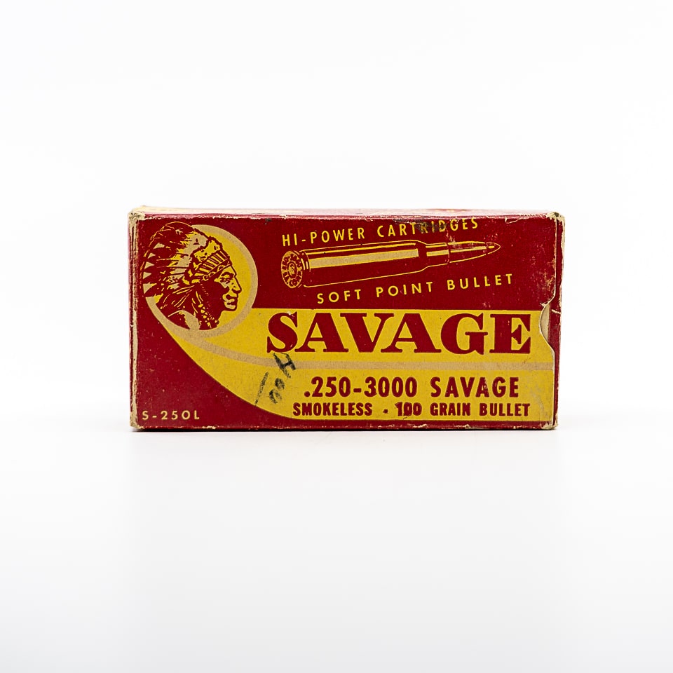 Savage Top Notch 250 Savage ammo box