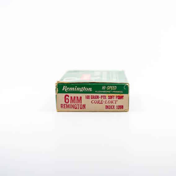 Remington 6mm Remington ammo #1066