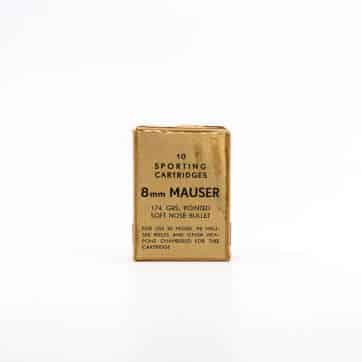 Inter Arms 8mm Mauser Sporting ammo
