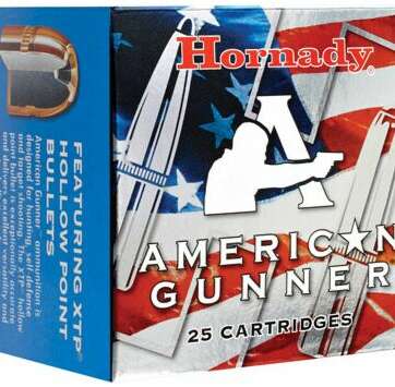 Hornady American Gunner series pistol ammunition