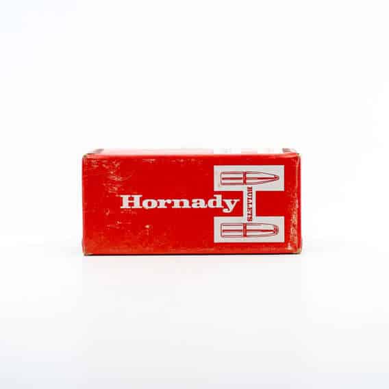 Hornady bullet box, red