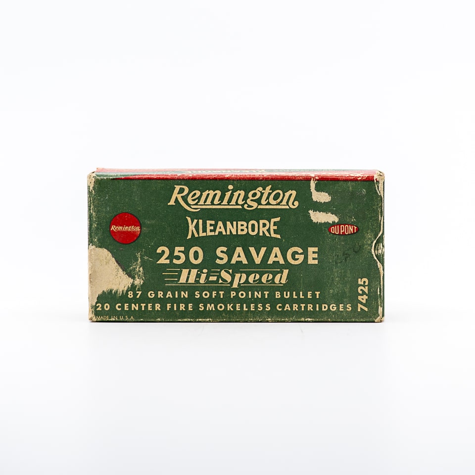 Remington KLEANBORE 250 Savage ammo