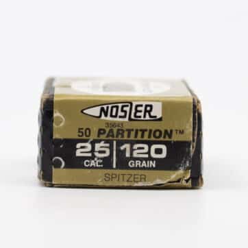 Nosler .257 120-gr Partitions