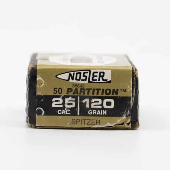 Nosler .257 120-gr Partitions