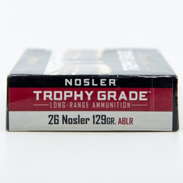 Nosler Trophy Grade Long Range ammo, 26 Noslerammo