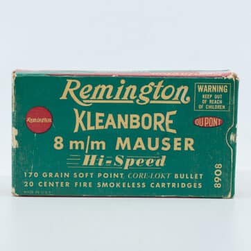 Remington #8908 8mm Mauser 170-GR