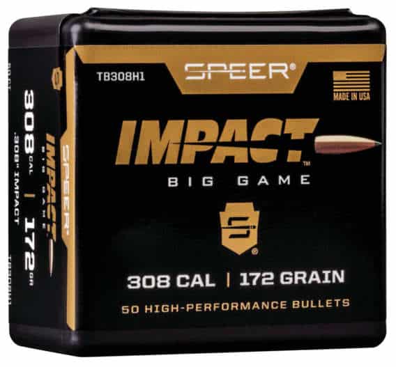 Speer .308 172 grain IMPACT bullets (QTY 50) - Image 2
