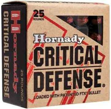 Hornady Critical Defense pistol ammunition