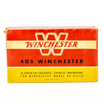 405 Winchester red/yellow box front