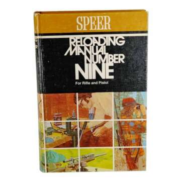 Speer Reloding Manual Number Nine