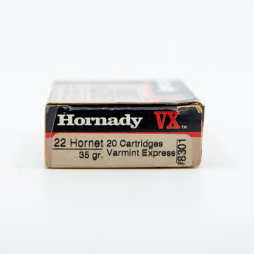 Hornady 22 Hornet V-Max ammo #8301