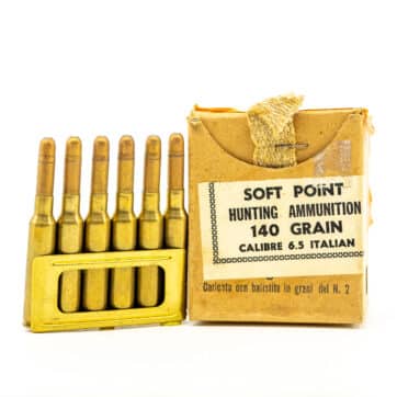 6.5 CARCANO ammunition 140-gr (QTY 10)