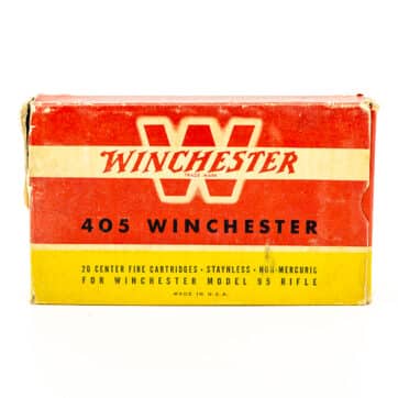 405 Winchester red/yellow box front