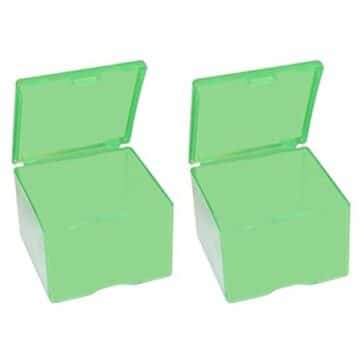 MTM Cast Bullet Box Clear Green 2/ct
